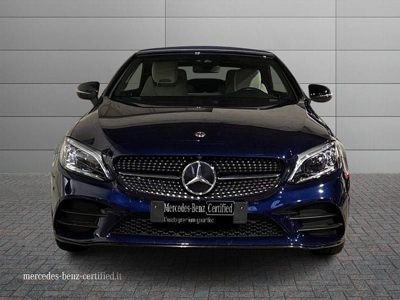 Usata Mercedes 300 Premium Plus 245 CV (180 kW) 2023 Blu canvasite Cabrio