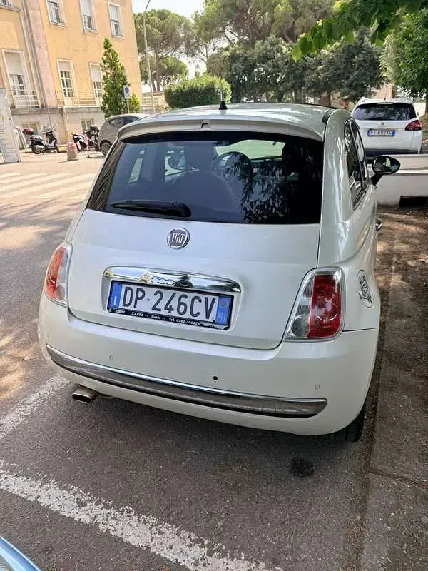 Usata Fiat 500 Pop 75 CV (55 kW) 2008 Bianco Utilitaria
