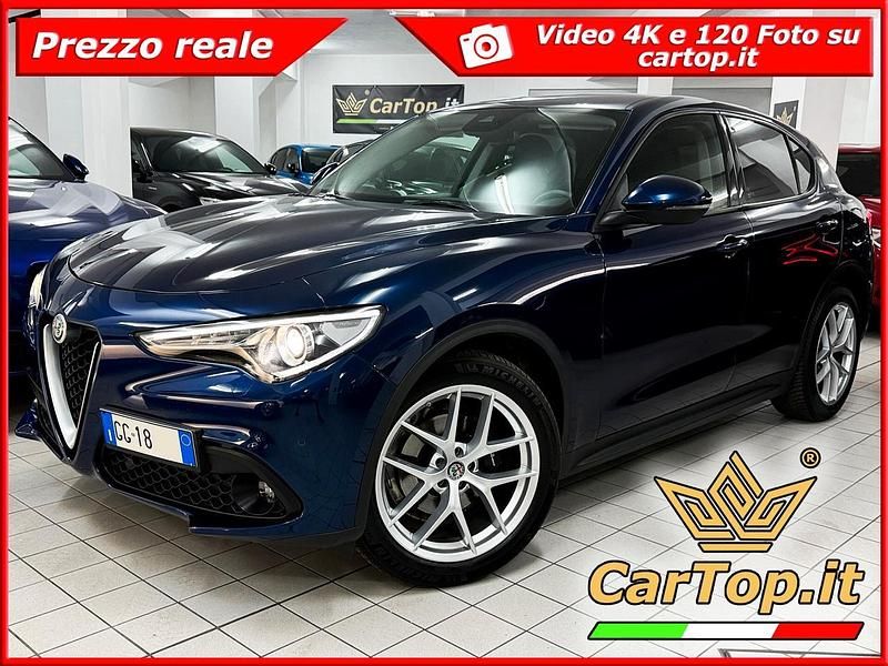 Usata Alfa Romeo Stelvio Executive 190 CV (139 kW) 2021 Blu SUV