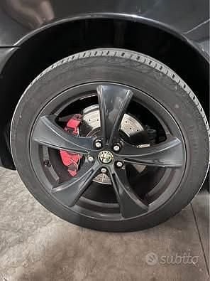 Usata Alfa Romeo 147 Progression 120 CV (88 kW) 2009 Nero Utilitaria