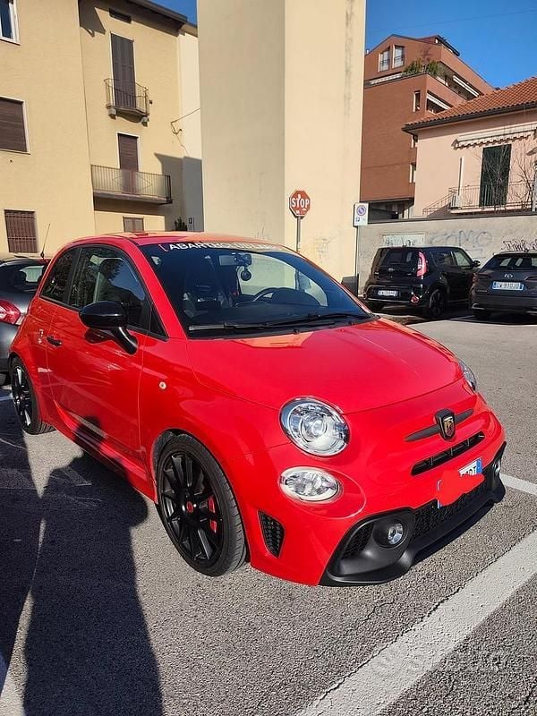 Usata Abarth 595 Competizione 180 CV (132 kW) 2016 Rosso Utilitaria