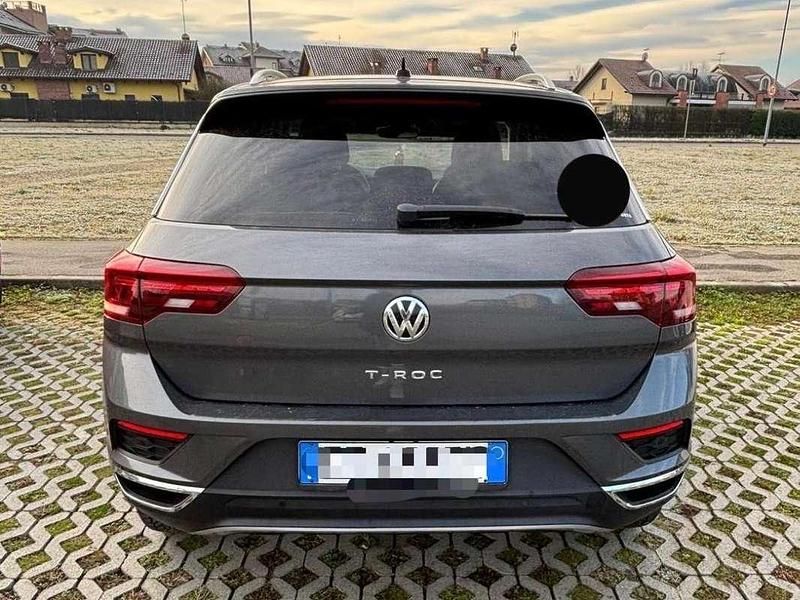 Usata VW T-Roc Advance 116 CV (85 kW) 2018 Grigio SUV
