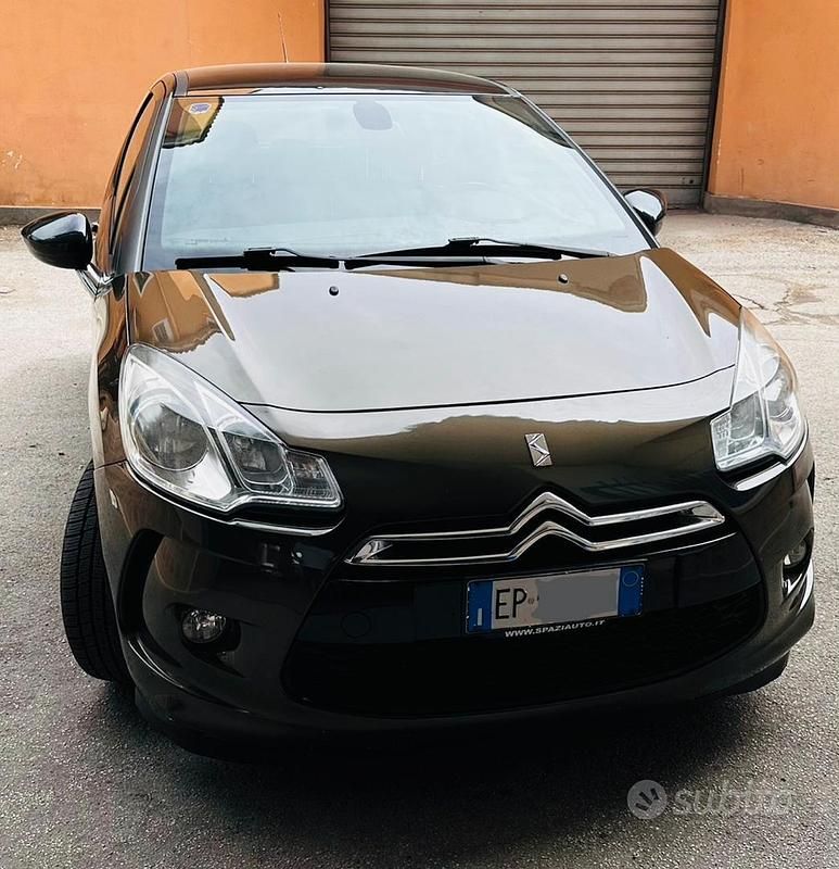 Usata Citroën DS3 Chic 95 CV (69 kW) 2013 Marrone Utilitaria