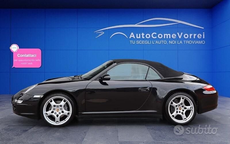 Usata Porsche 911 Carrera 4 Cabriolet 325 CV (239 kW) 2006 Nero Cabrio