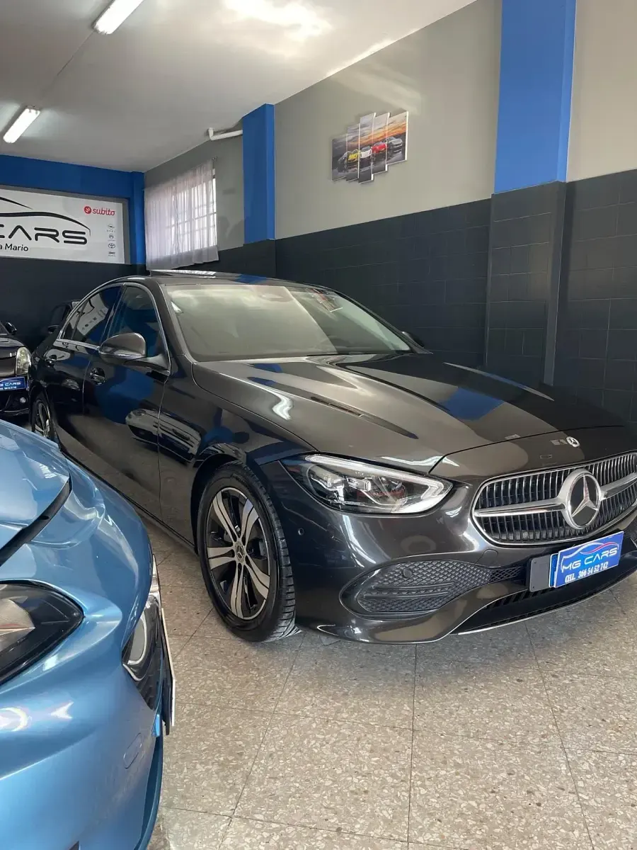 Usata Mercedes C200 Premium 199 CV (146 kW) 2022 Nero Berlina