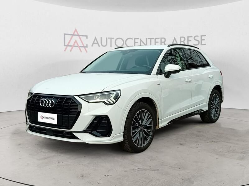 Bianco Usata 2020 Audi Q3 S-Line SUV | 27.800 € (Buon prezzo) - Immagine 1/3