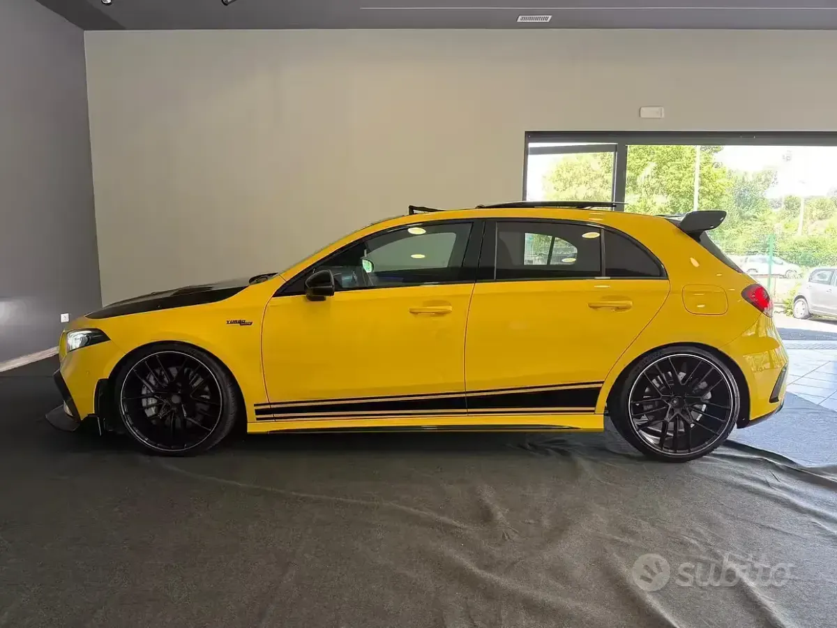Usata Mercedes A35 AMG AMG 306 CV (225 kW) 2019 Giallo Berlina