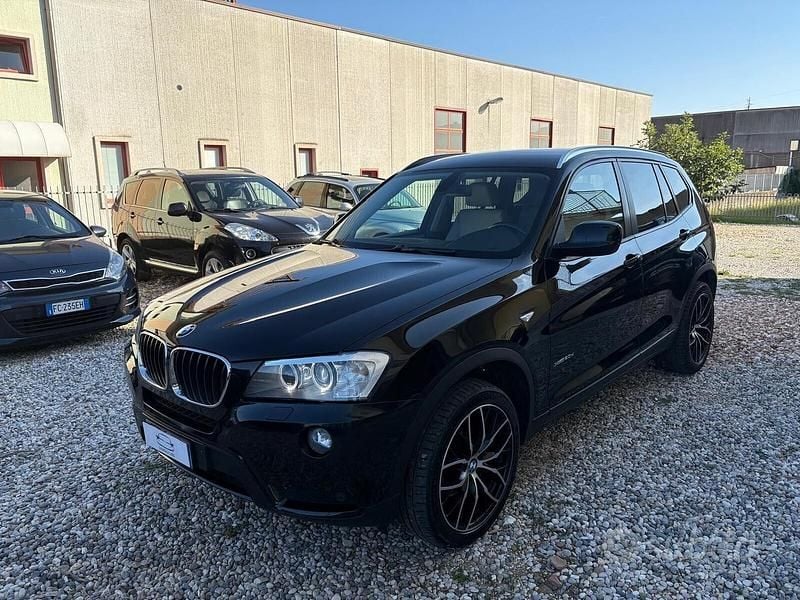 Usata BMW X3 xLine 190 CV (139 kW) 2016 Nero SUV