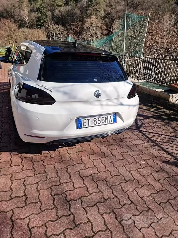 Begagnad VW Scirocco 2014 Vit Sportkupé
