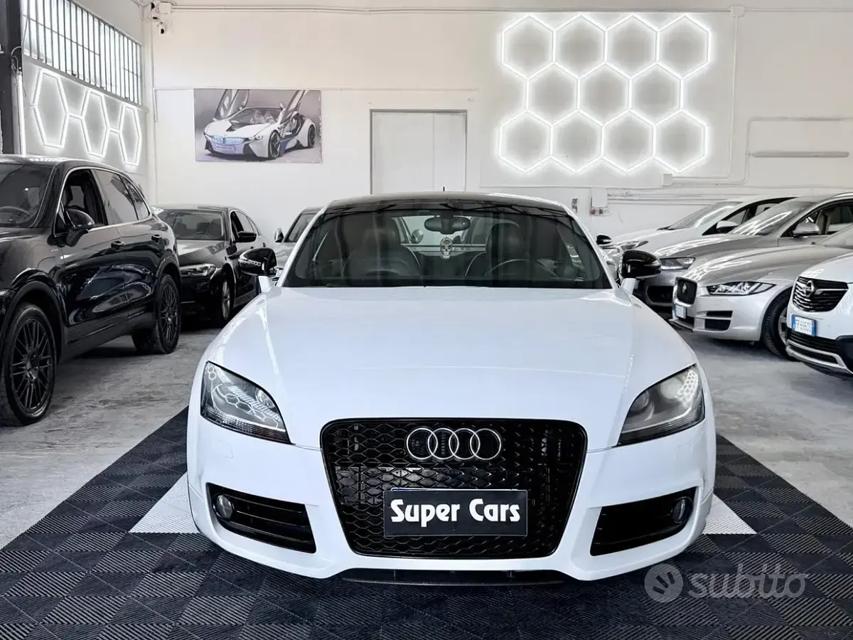 Usata Audi TT Advanced Plus 211 CV (155 kW) 2011 Bianco Coupé