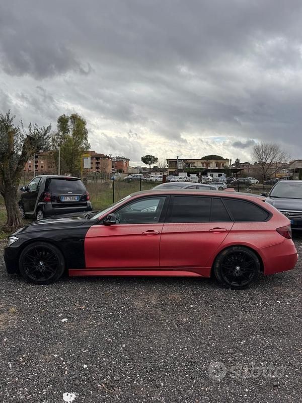 Usata BMW 318 M Sport 142 CV (104 kW) 2013 Nero Station wagon