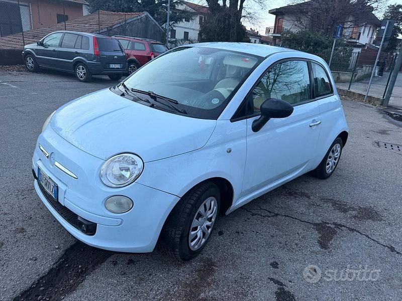 Usata Fiat 500 Pop 69 CV (50 kW) 2008 Blu Berlina