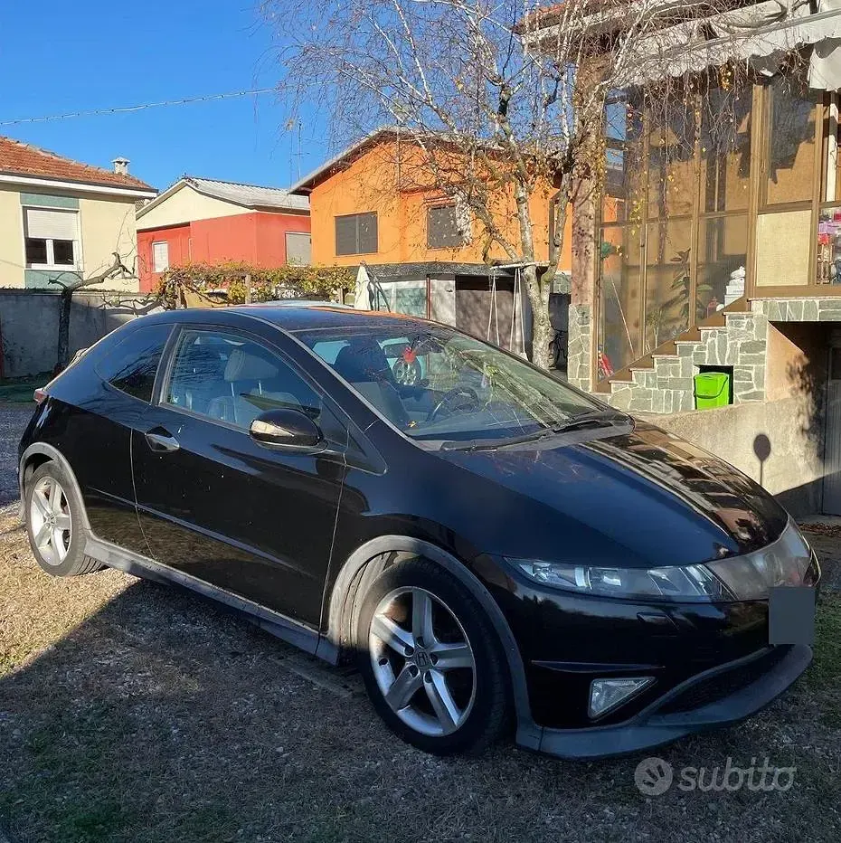 Usata Honda Civic Type S 140 CV (102 kW) 2008 Nero Berlina
