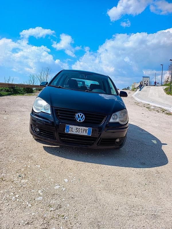 Usata VW Polo 69 CV (50 kW) 2007 Nero Utilitaria