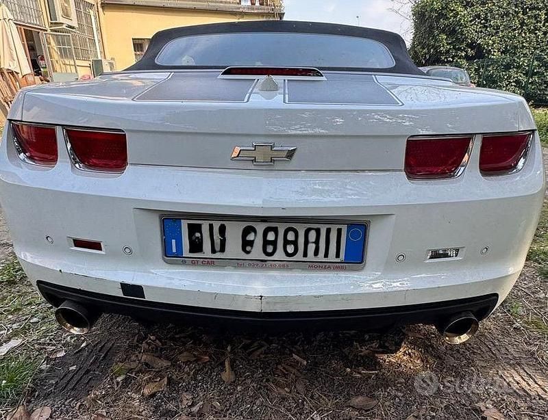 Usata Chevrolet Camaro 2014 Bianco Cabrio