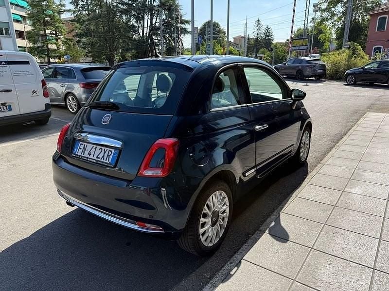 Usata Fiat 500 Lounge 95 CV (69 kW) 2018 Blu Utilitaria