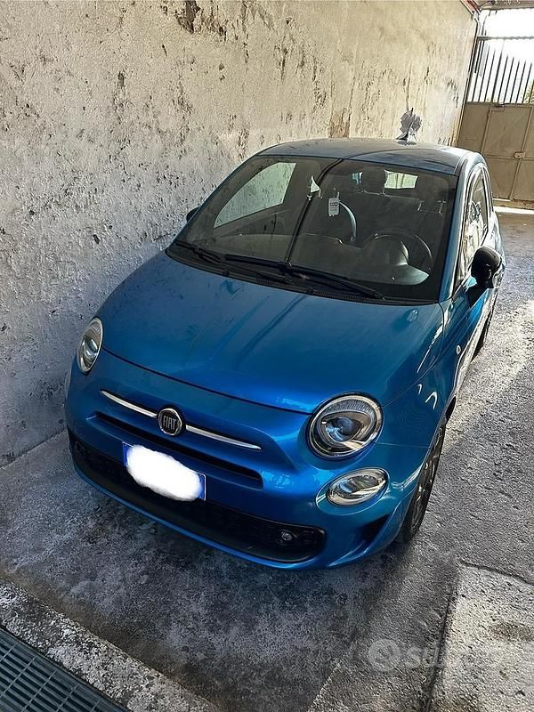 Usata Fiat 500 70 CV (51 kW) 2021 Blu