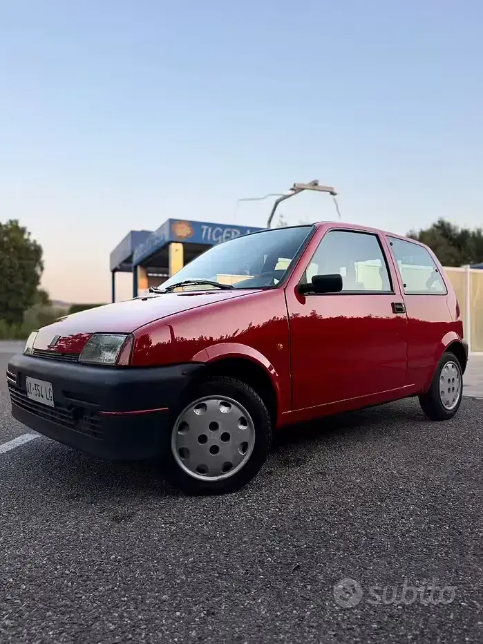 Usata Fiat 500 39 CV (28 kW) 1996 Rosso Berlina
