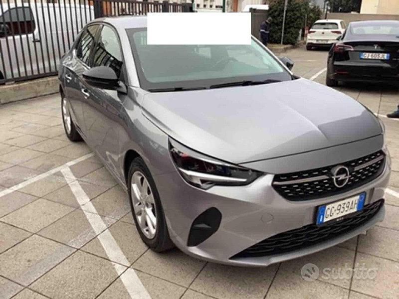 Usata Opel Corsa Elegance 101 CV (74 kW) 2021 Grigio Utilitaria