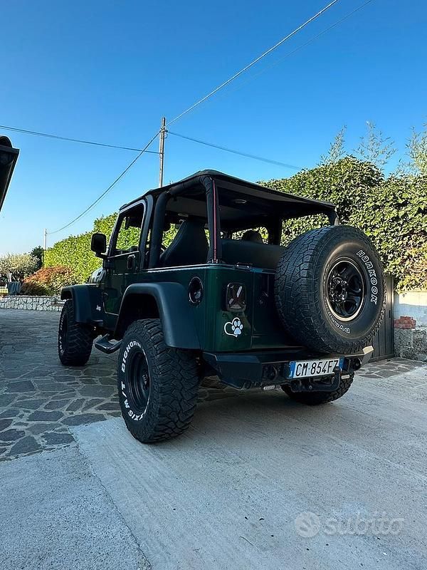 Usata Jeep Wrangler 1997 Verde SUV