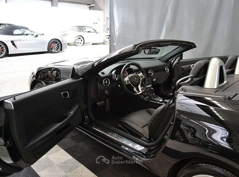 Usata Mercedes SLK200 184 CV (135 kW) 2014 Nero Cabrio