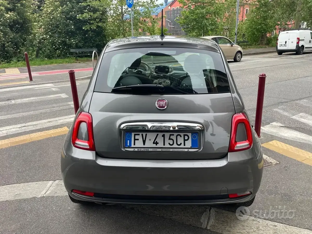 Usata Fiat 500 Pop 69 CV (50 kW) 2018 Grigio Berlina