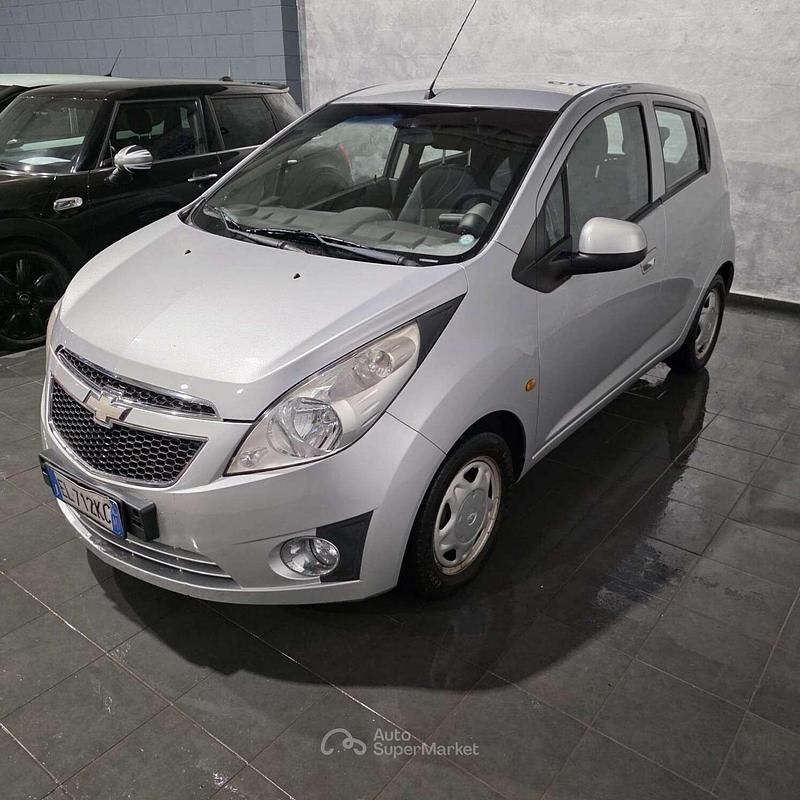Usata Chevrolet Spark LS 68 CV (50 kW) 2012 Argento Utilitaria