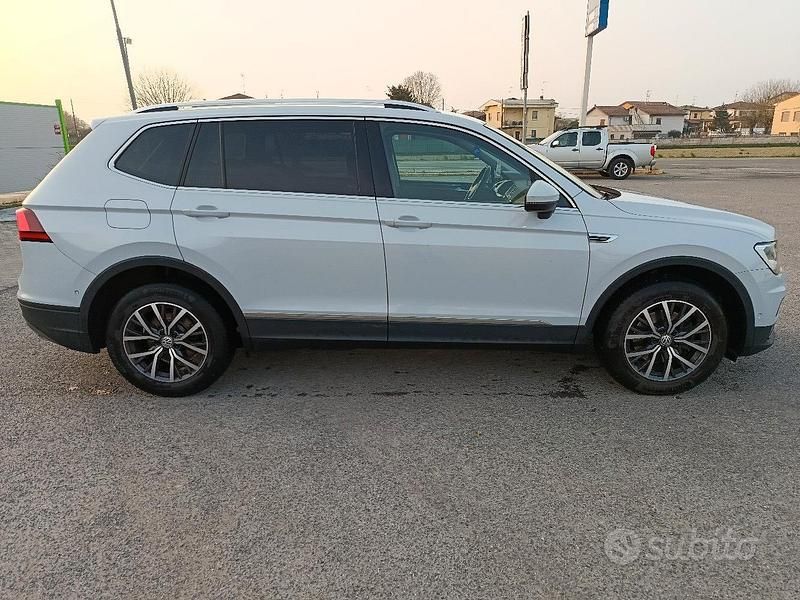 Usata VW Tiguan Allspace Business 150 CV (110 kW) 2018 Bianco SUV