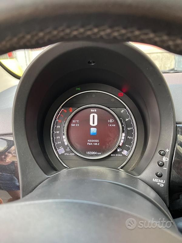 Usata Fiat 500 69 CV (50 kW) 2015 Nero Utilitaria