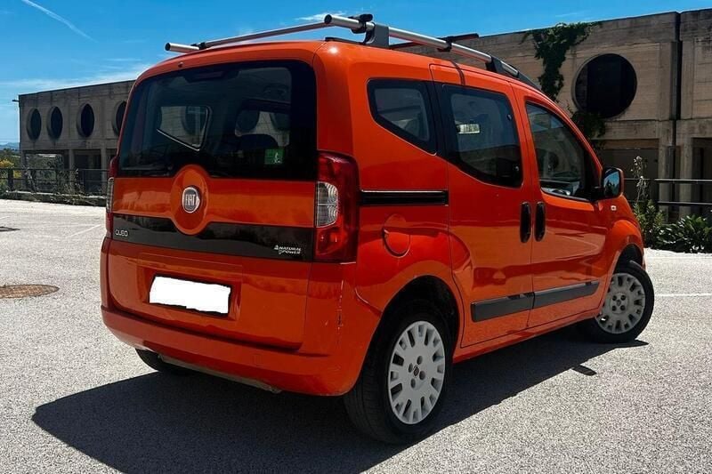 Käytetty Fiat Qubo Active 77 HP (56 kW) 2010 Oranssi Tila-auto