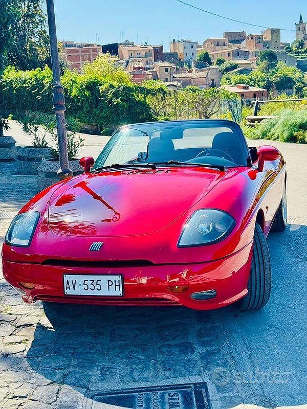 Usata Fiat Barchetta 1997 Rosso Cabrio