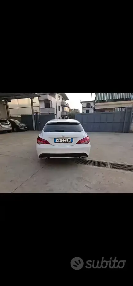 Usata Mercedes CLA200 Executive 136 CV (100 kW) 2018 Bianco Coupé