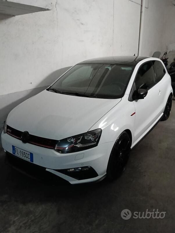 Usata VW Polo GTI 192 CV (141 kW) 2016 Bianco Berlina
