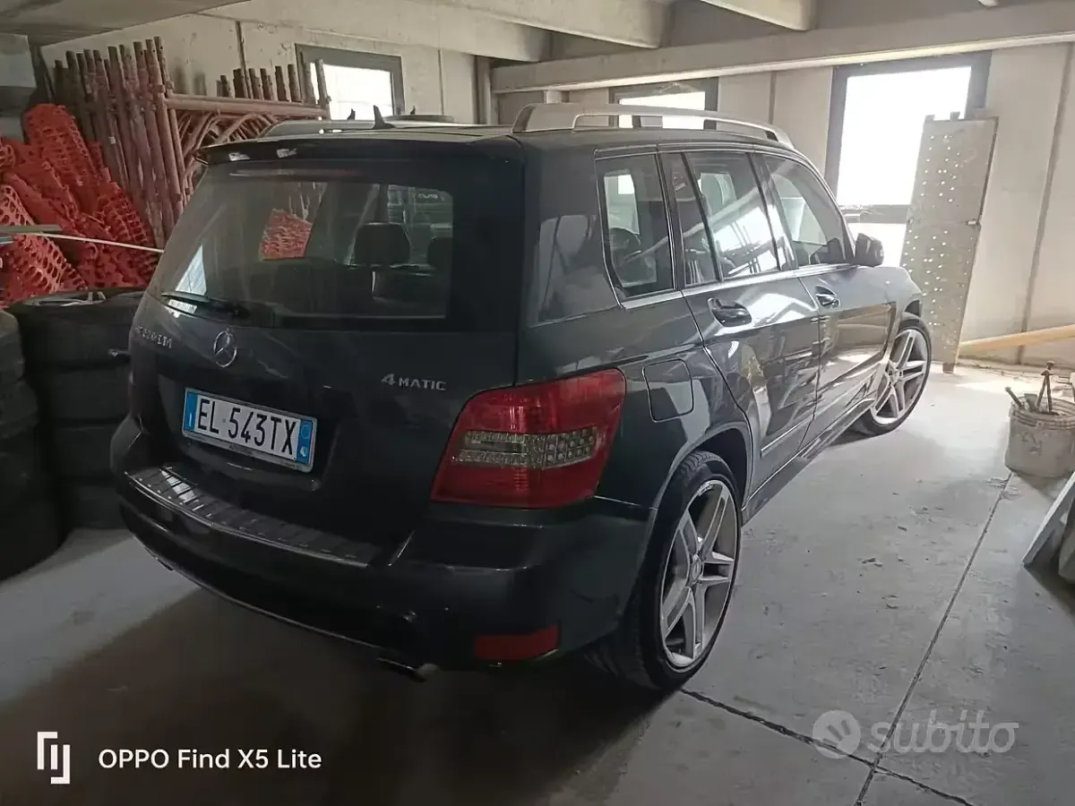 Usata Mercedes GLK220 170 CV (125 kW) 2012 Grigio SUV
