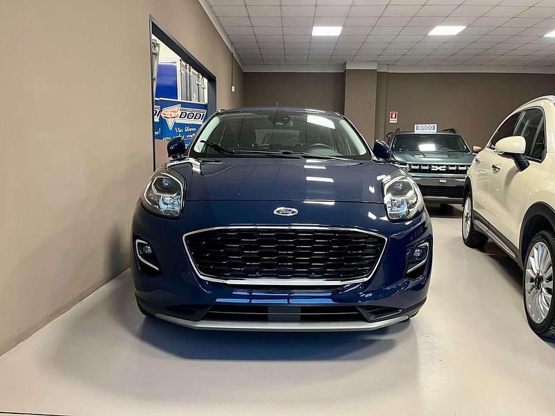 Usata Ford Puma Titanium X 125 CV (91 kW) 2021 Blazer blue pastello SUV