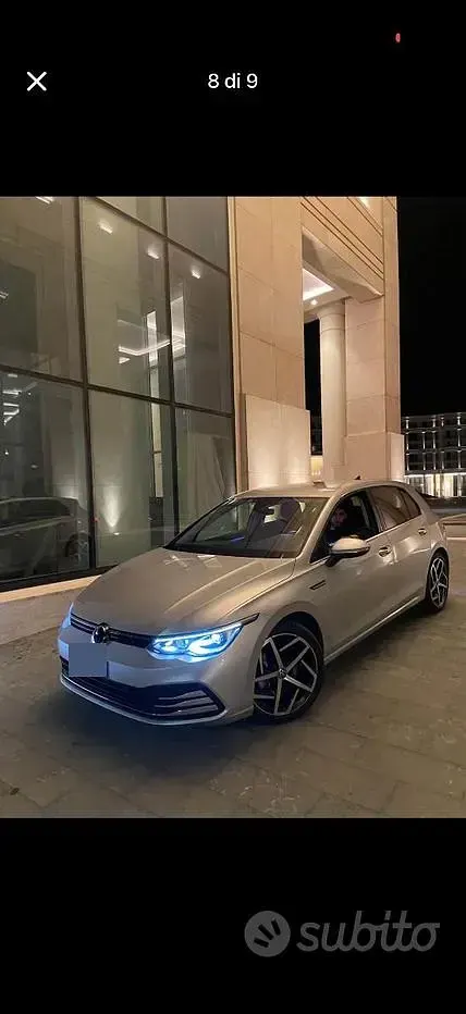 Usata VW Golf VIII 150 CV (110 kW) 2020 Grigio Berlina