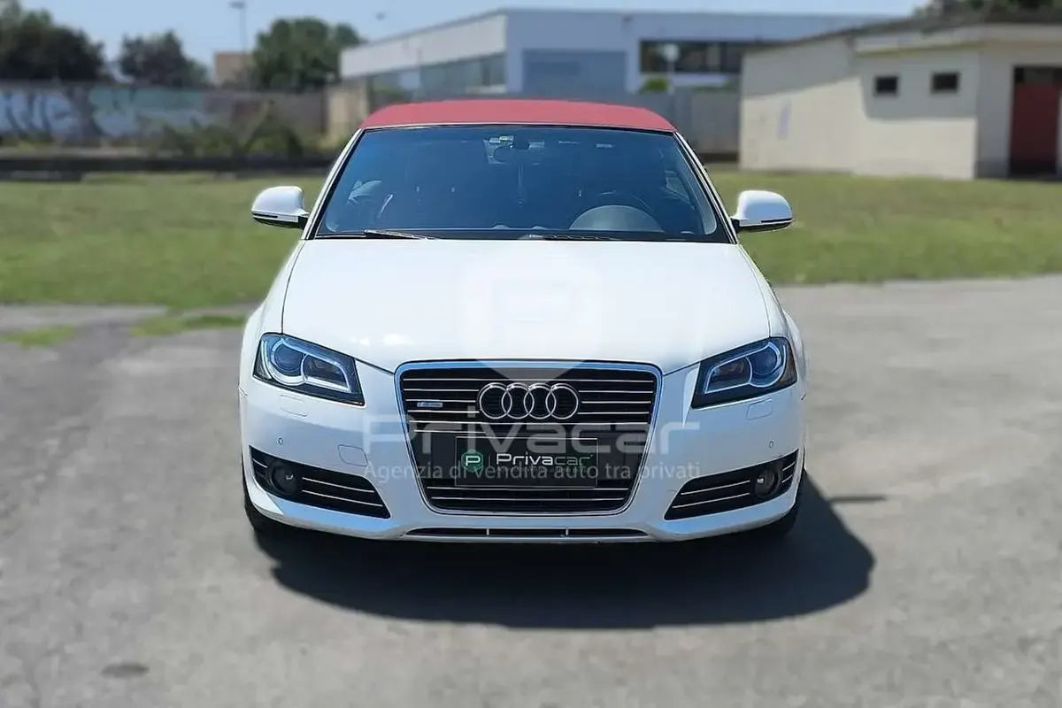 Usata Audi A3 Cabriolet Ambition 160 CV (117 kW) 2009 Bianco Cabrio