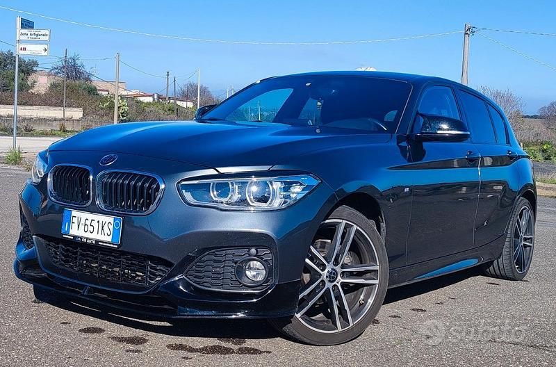 Usata BMW 116 M Sport 116 CV (85 kW) 2019 Grigio Utilitaria