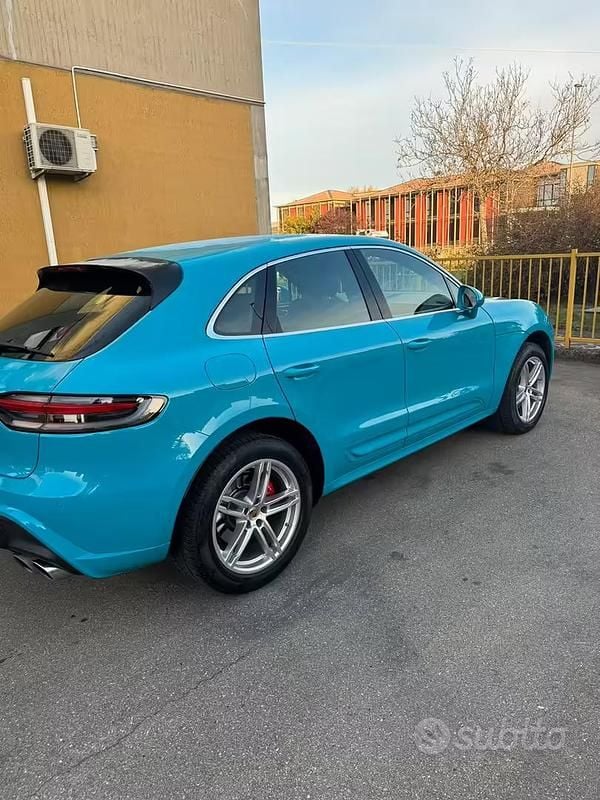 Usata Porsche Macan S 381 CV (280 kW) 2023 Blu SUV