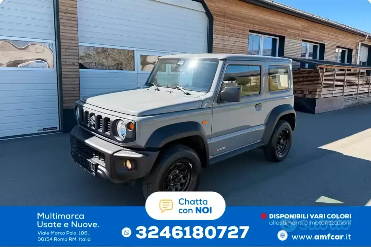 Usata Suzuki Jimny Comfort 102 CV (75 kW) 2018 Grigio SUV
