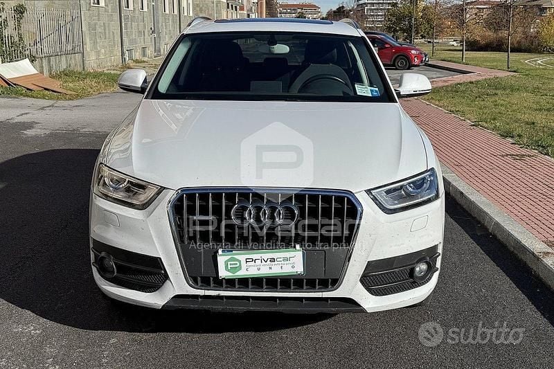 Usata Audi Q3 140 CV (102 kW) 2014 Bianco SUV