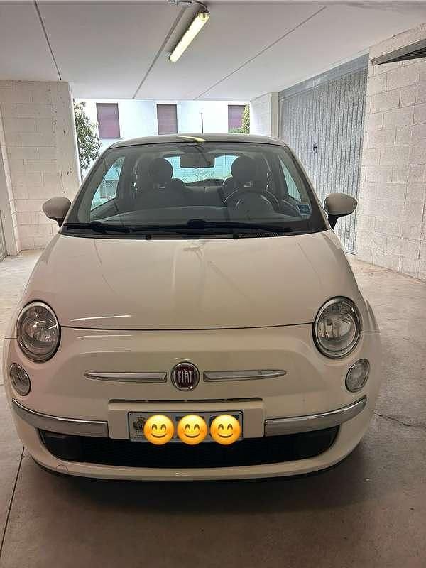 Usata Fiat 500 Lounge 95 CV (69 kW) 2013 Bianco Utilitaria