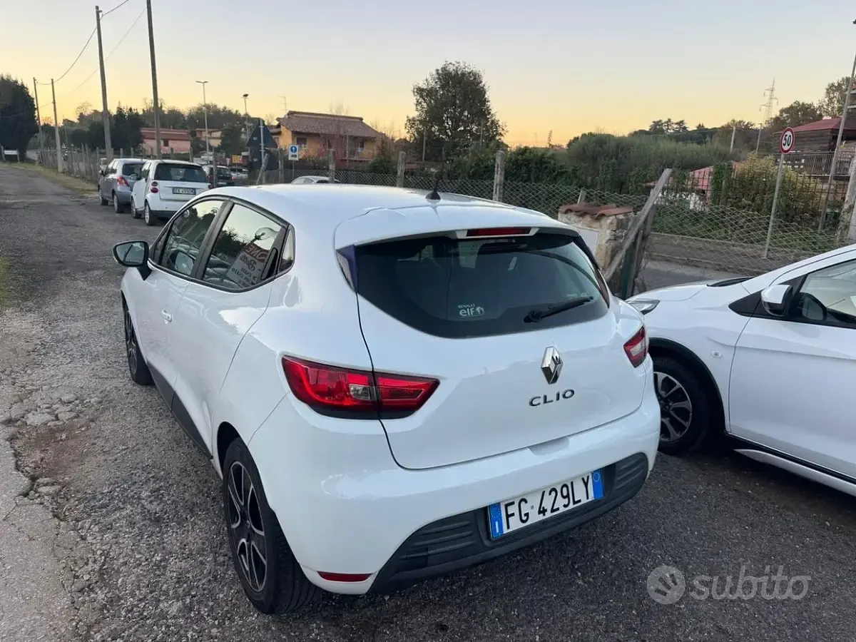 Usata Renault Clio IV 75 CV (55 kW) 2016 Bianco Berlina
