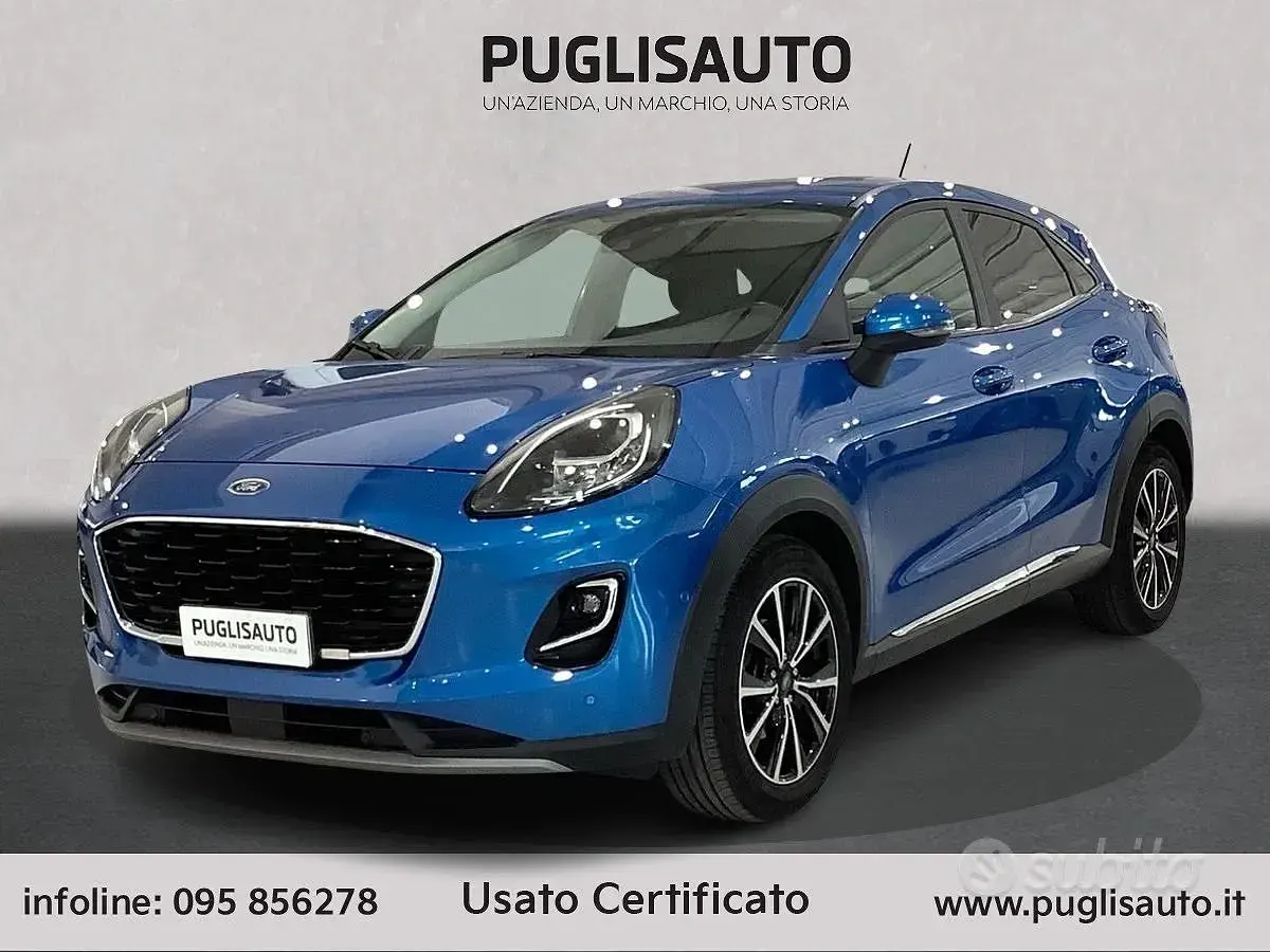 Usata Ford Puma Titanium X 120 CV (88 kW) 2021 Blu SUV