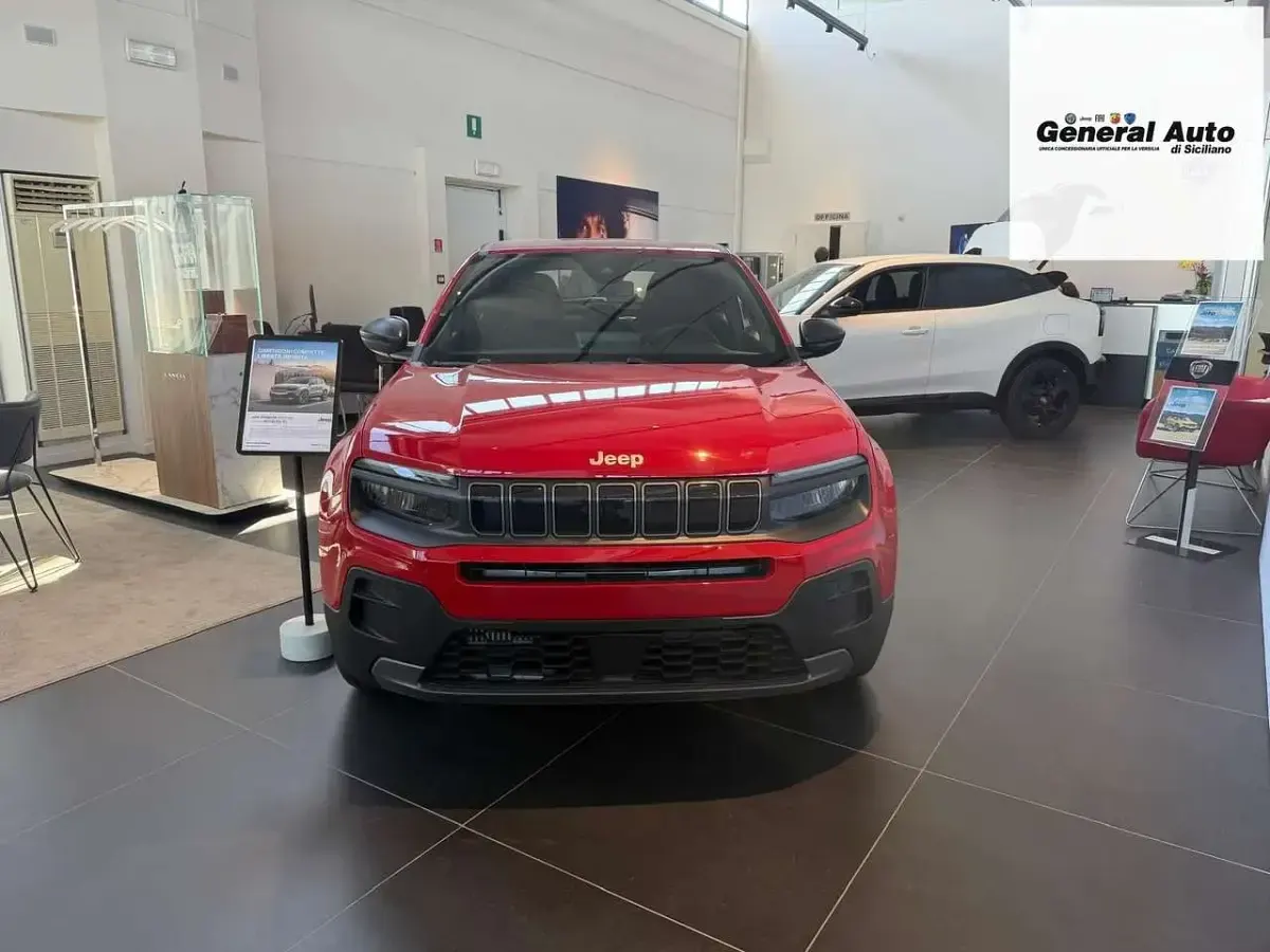Nuova Jeep Avenger Longitude 101 CV (74 kW) 2026 Rosso SUV
