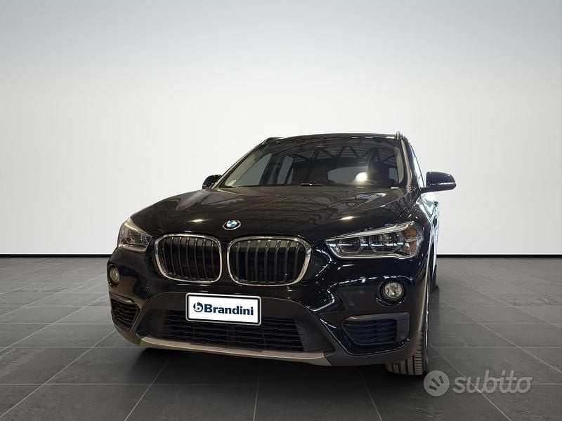 Usata BMW X1 Efficient Dynamics 150 CV (110 kW) 2019 Nero cinema SUV