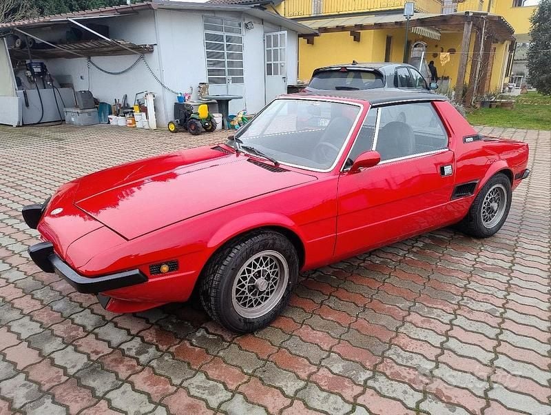 Usata Fiat X 1/9 1970 Rosso Cabrio