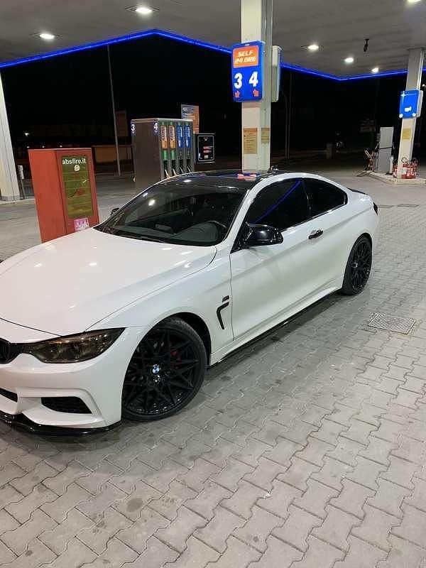 Usata BMW 420 M Sport 184 CV (135 kW) 2014 Bianco Coupé