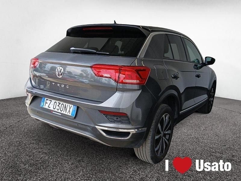 Usado VW T-Roc Style 150 CV (110 kW) 2019 Gris SUV