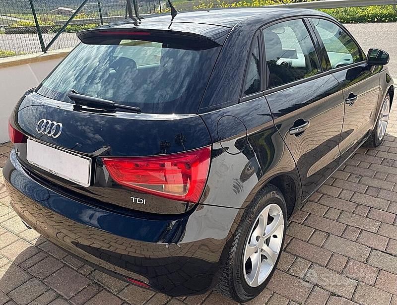 Usata Audi A1 Ambition 90 CV (66 kW) 2014 Nero Utilitaria